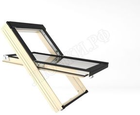 Мансардное окно Fakro FTS-V U4 Standart с двухкамерным стеклопакетом 780*1400 Мансардное окно Fakro FTS-V U4 Standart с двухкамерным стеклопакетом 780*1400