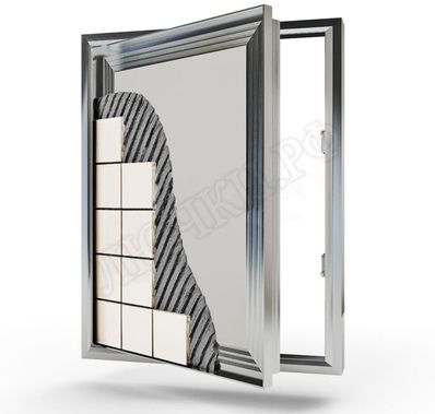 Люк-дверь под плитку Техно, 1 створка Люк-дверь под плитку Техно, 1 створка