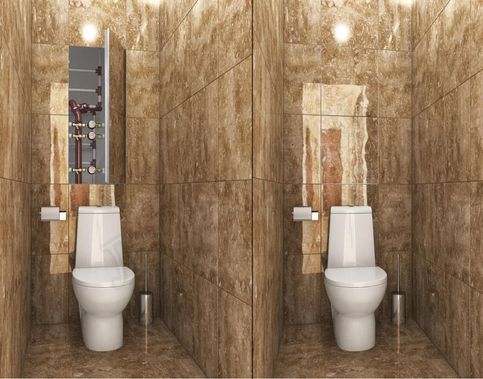 Люк-дверь под плитку Техно 2 створки 1900*1350 Люк-дверь под плитку Техно 2 створки 1900*1350