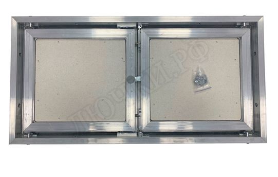 Люк под плитку Техно 2 створки 1900*1350 Люк под плитку Техно 2 створки 1900*1350