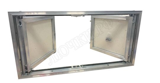 Люк под плитку Техно 2 створки 1900*1350 Люк под плитку Техно 2 створки 1900*1350