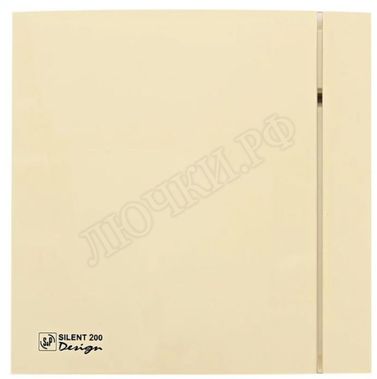 Вытяжной вентилятор Soler & Palau SILENT-200 CZ IVORY DESIGN-4C осевой Вытяжной вентилятор Soler & Palau SILENT-200 CZ IVORY DESIGN-4C осевой