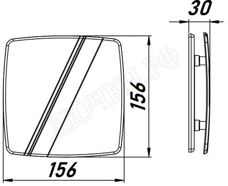 Вытяжной вентилятор Awenta System+, Turbo, 100, KWT100H, PLS100, Серебро (сатин), пластик Вытяжной вентилятор Awenta System+, Turbo, 100, KWT100H, PLS100, Серебро (сатин), пластик