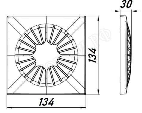 Вытяжной вентилятор Awenta System+, Silent, 100, KWS100W, POBI100, Белый, пластик Вытяжной вентилятор Awenta System+, Silent, 100, KWS100W, POBI100, Белый, пластик