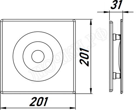 Вытяжной вентилятор Awenta System+, Turbo, 125, KWT125, POB125, Белый, пластик Вытяжной вентилятор Awenta System+, Turbo, 125, KWT125, POB125, Белый, пластик
