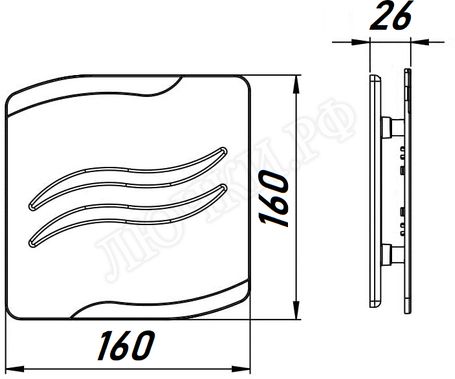 Вытяжной вентилятор Awenta System+, Silent, 100, KWS100W, PSE100, Бежевый, пластик Вытяжной вентилятор Awenta System+, Silent, 100, KWS100W, PSE100, Бежевый, пластик